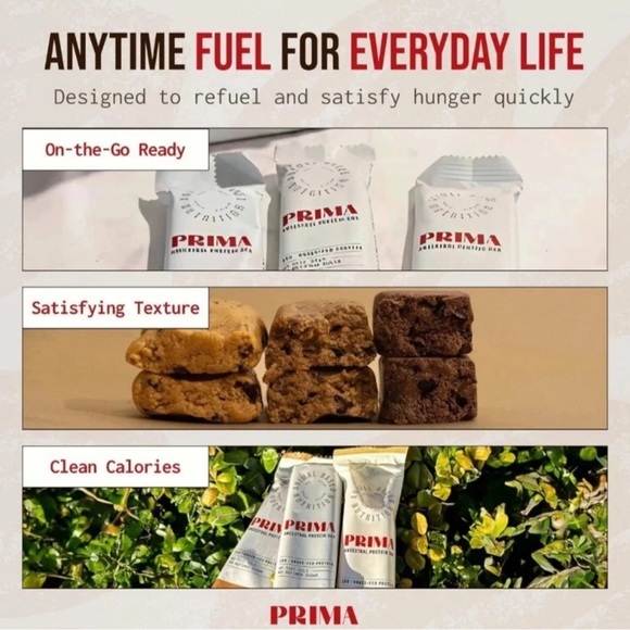 New! 7 ct PRIMA ANCESTRAL PROTEIN BAR Variety Pack Animal Based Protein - Picture 6 of 8
